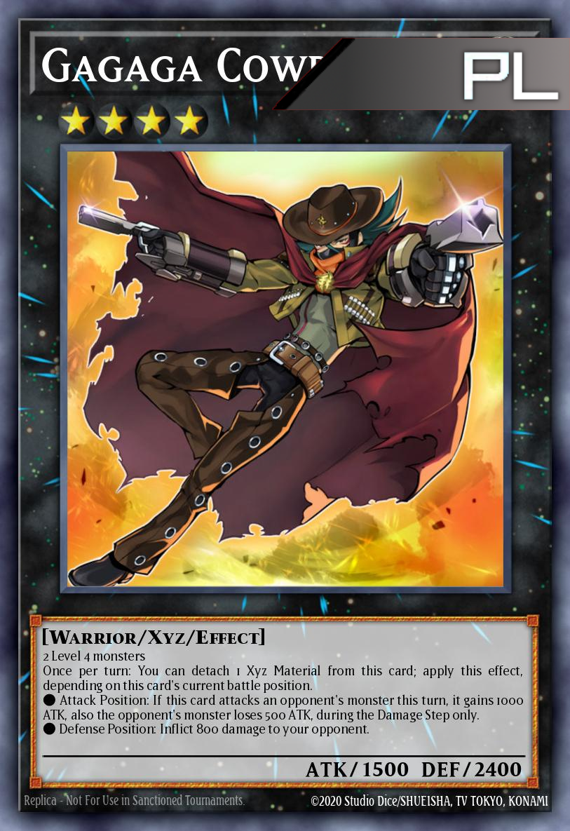 Gagaga Cowboy - RA04-EN064 - 1st Edition - Platinum Secret Rare