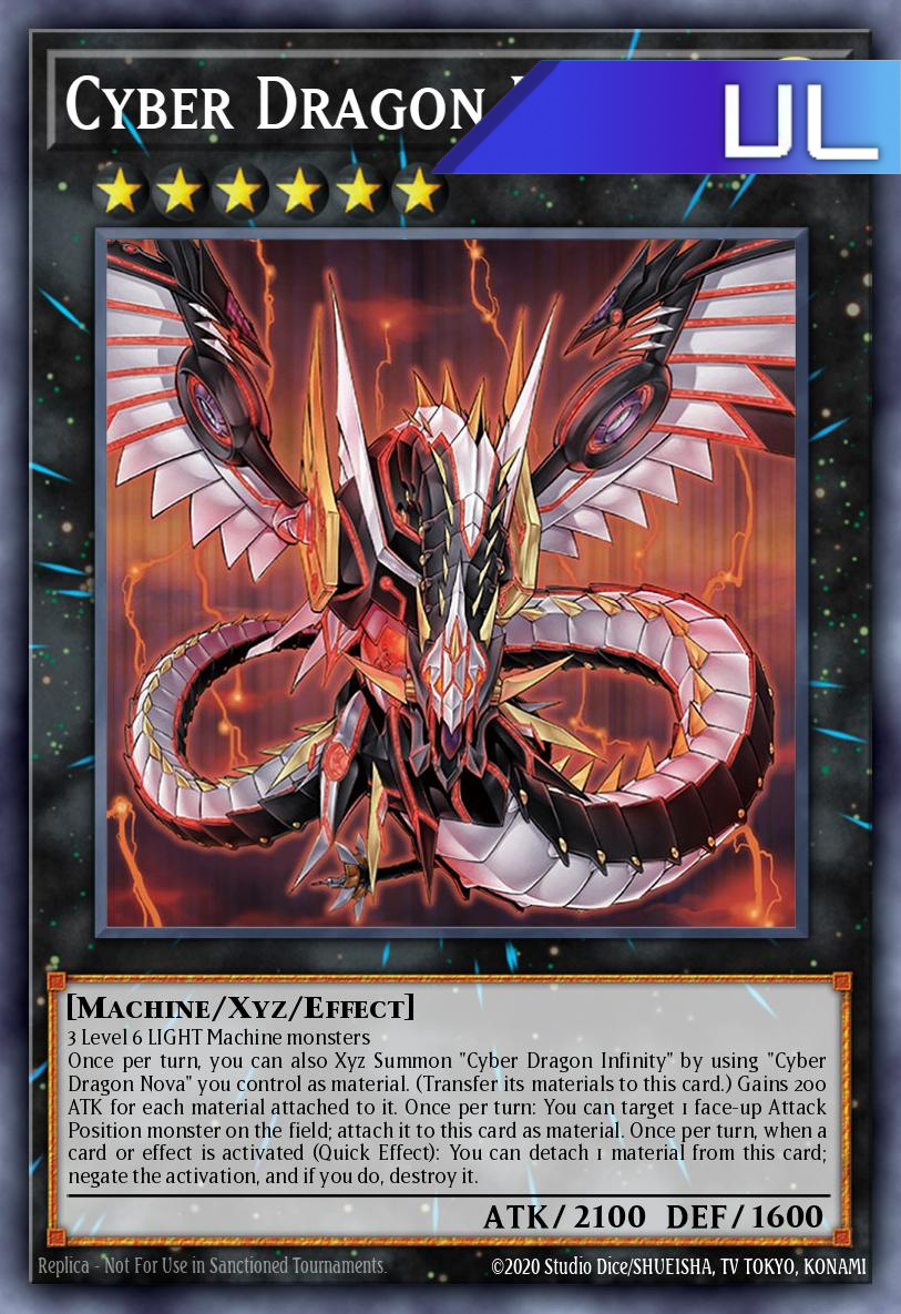 Cyber Dragon Infinity - RA04-EN068 - 1st Edition - Ultimate Rare
