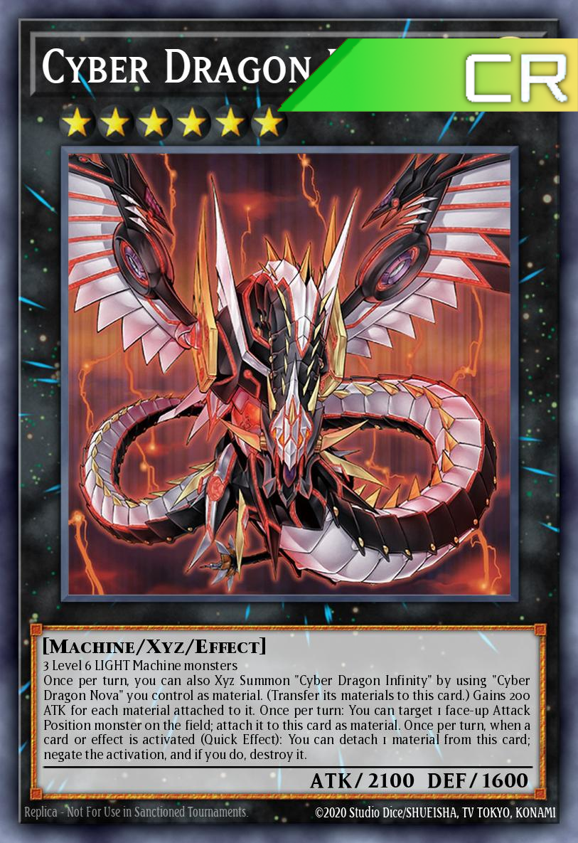 Cyber Dragon Infinity - RA04-EN068 - 1st Edition - Collector's Rare