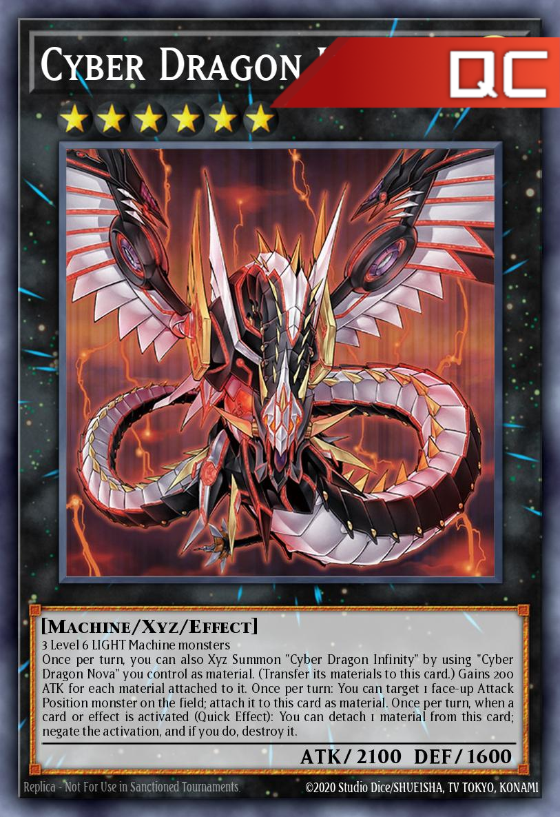 Cyber Dragon Infinity - RA04-EN068 - 1st Edition - Quarter Century Secret Rare