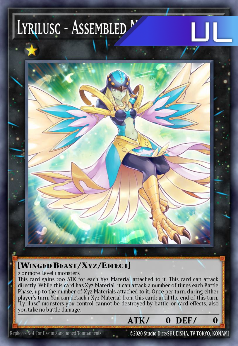 Lyrilusc – Assembled Nightingale - RA04-EN069 - 1st Edition - Ultimate Rare