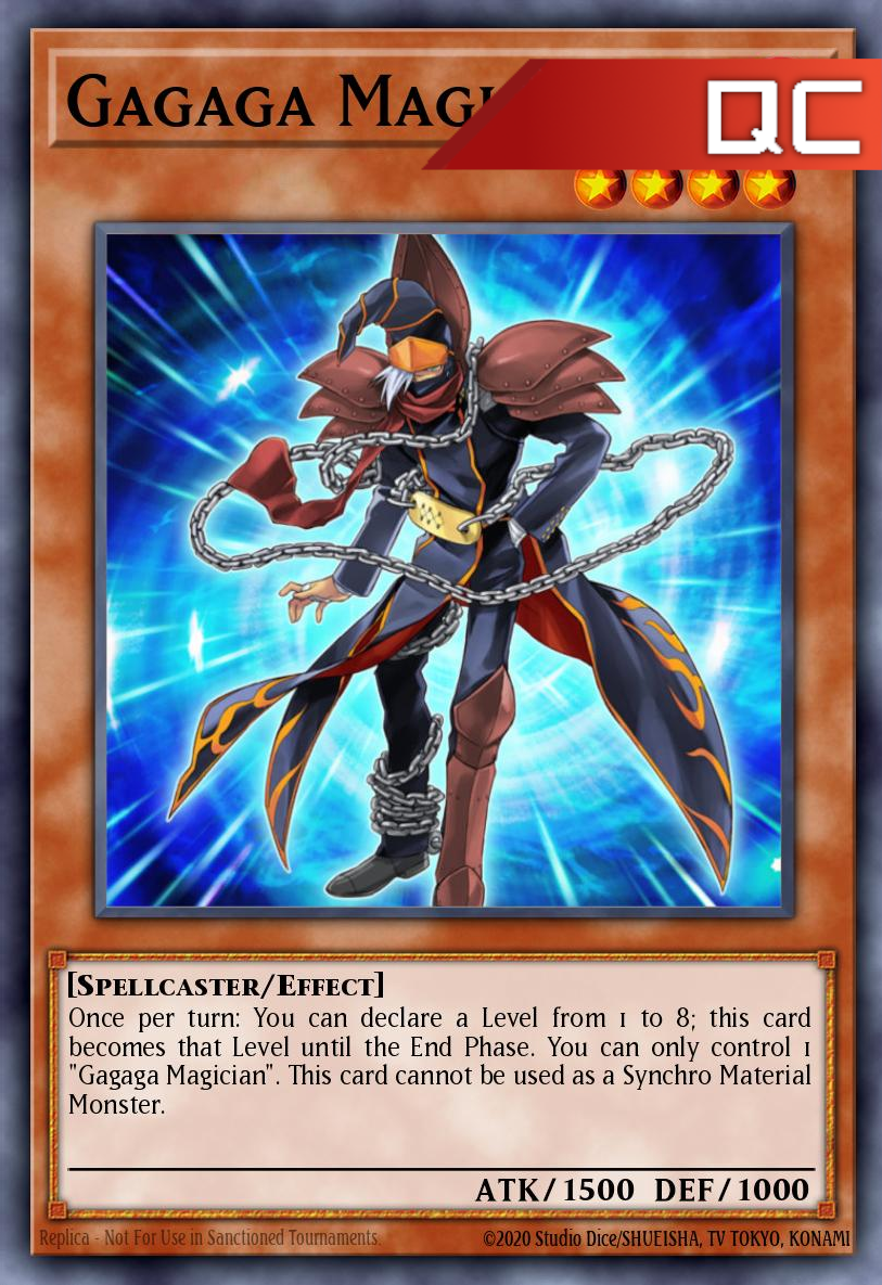 Gagaga Magician - RA04-EN007 - 1st Edition - Quarter Century Secret Rare