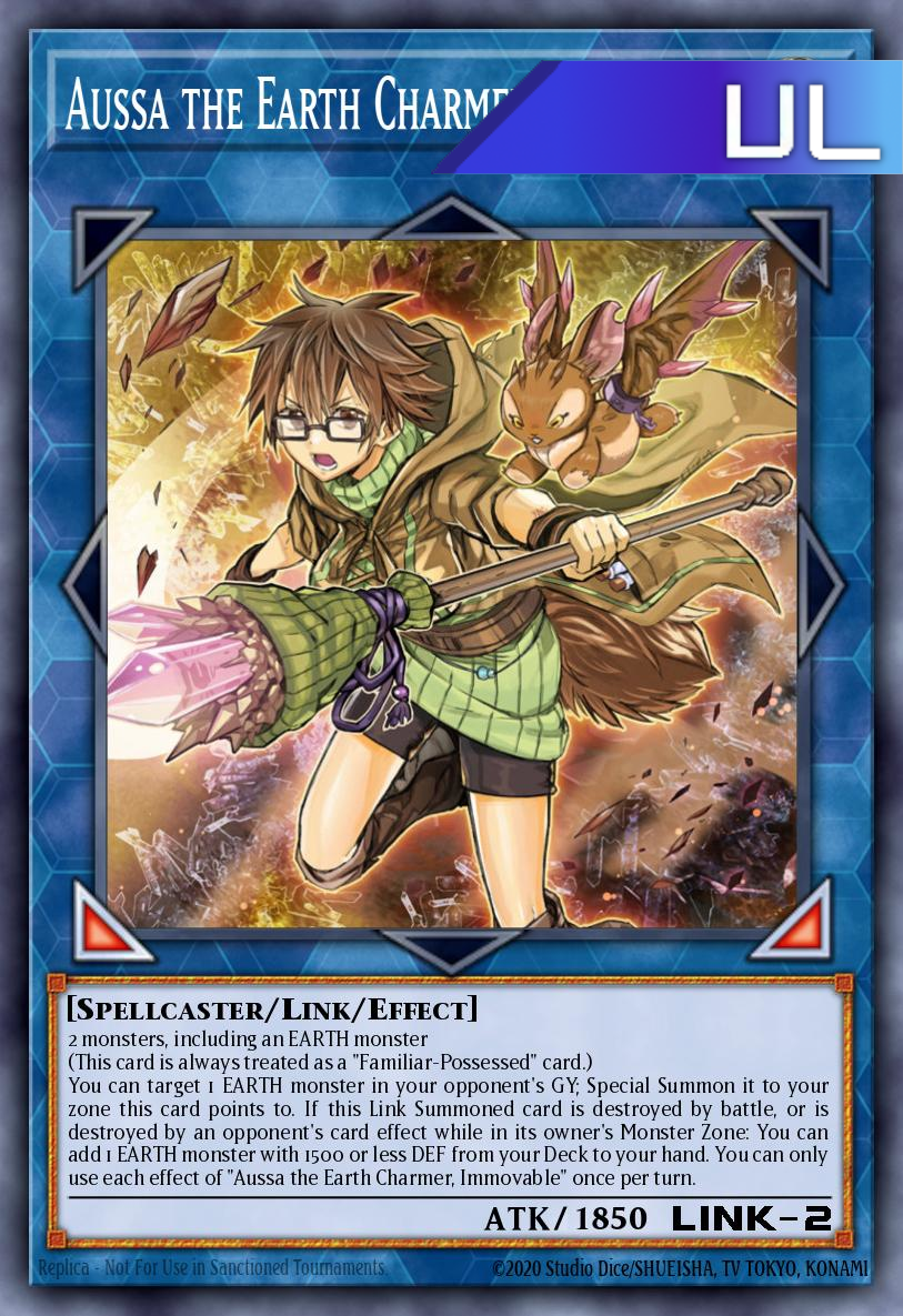 Aussa the Earth Charmer, Immovable - RA04-EN078 - 1st Edition - Ultimate Rare
