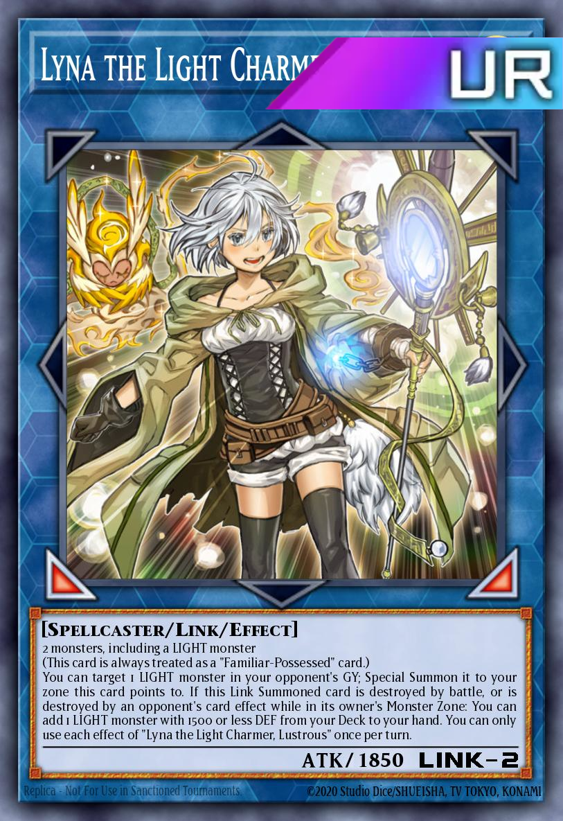 Lyna the Light Charmer, Lustrous - RA04-EN081 - 1st Edition - Ultra Rare