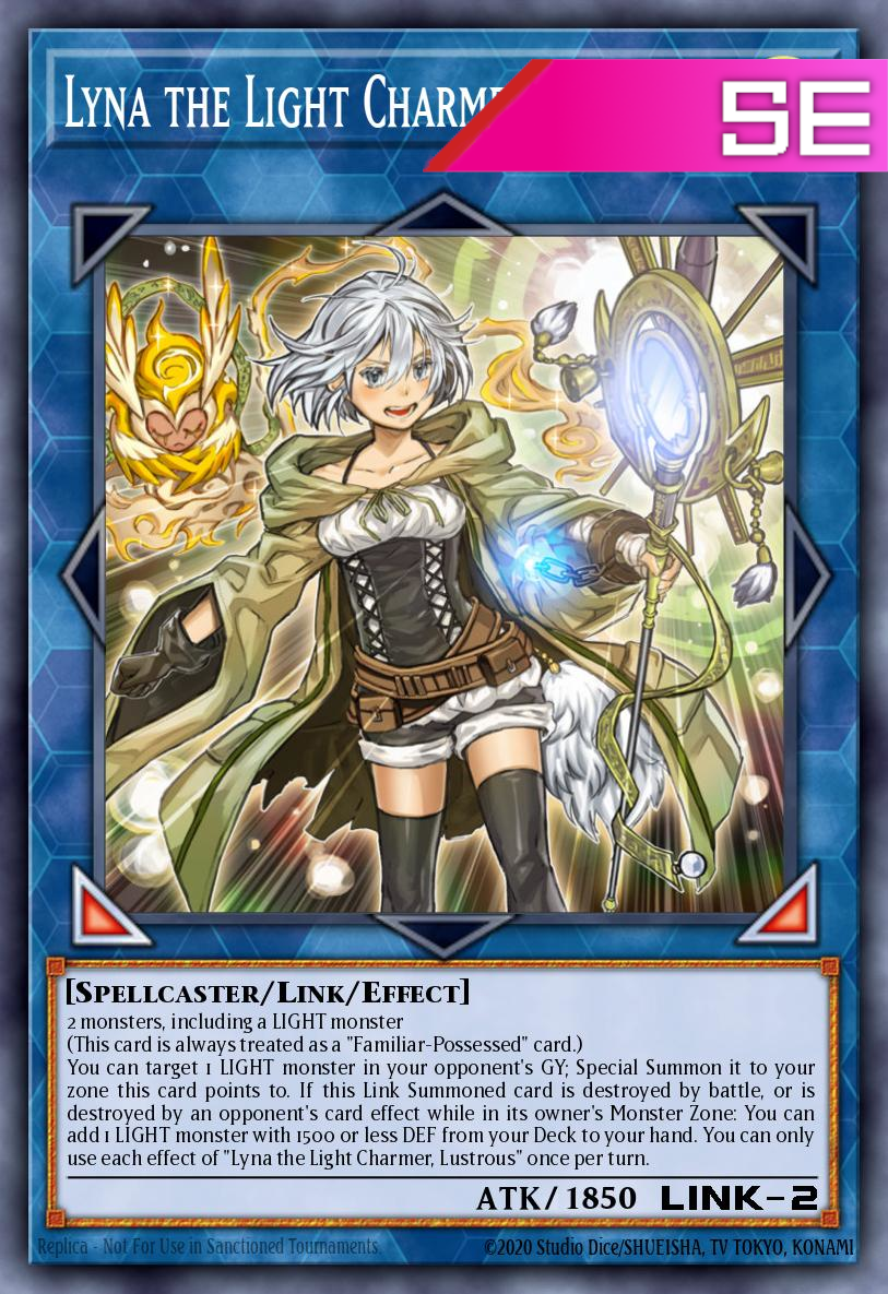 Lyna the Light Charmer, Lustrous - RA04-EN081 - 1st Edition - Secret Rare