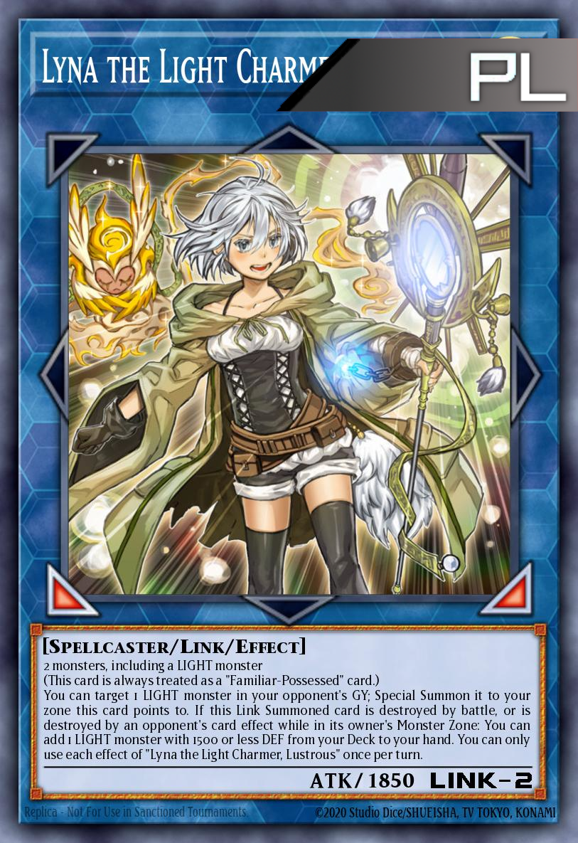 Lyna the Light Charmer, Lustrous - RA04-EN081 - 1st Edition - Platinum Secret Rare