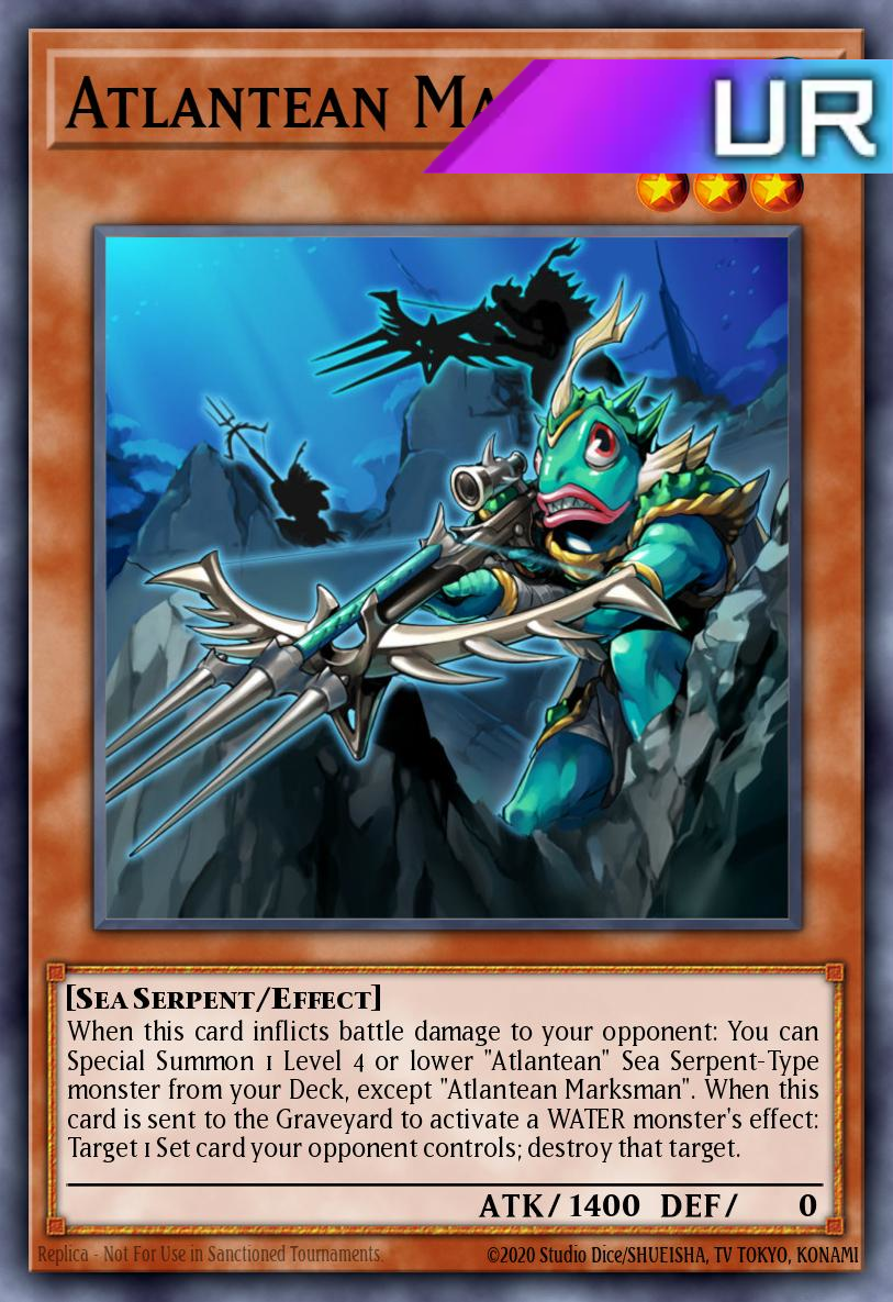 Atlantean Marksman - RA04-EN009 - 1st Edition - Ultra Rare