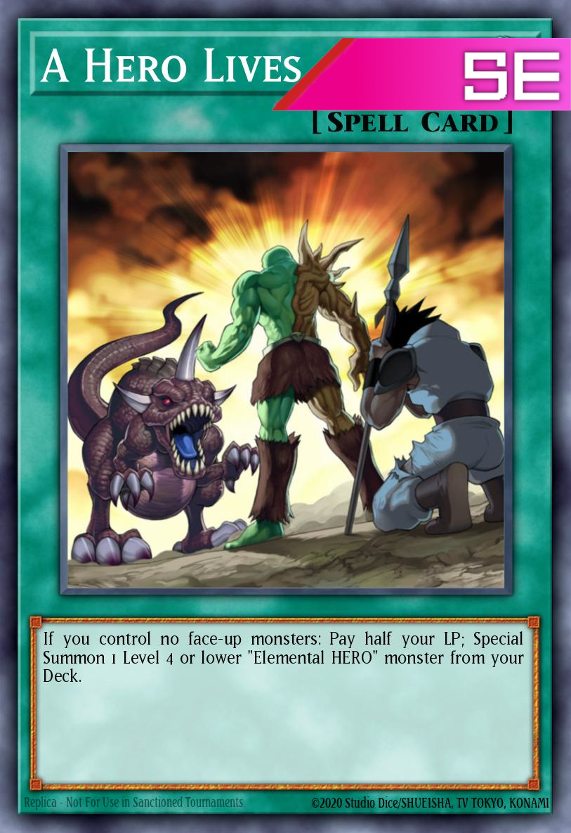 A Hero Lives - RA04-EN087 - 1st Edition - Secret Rare