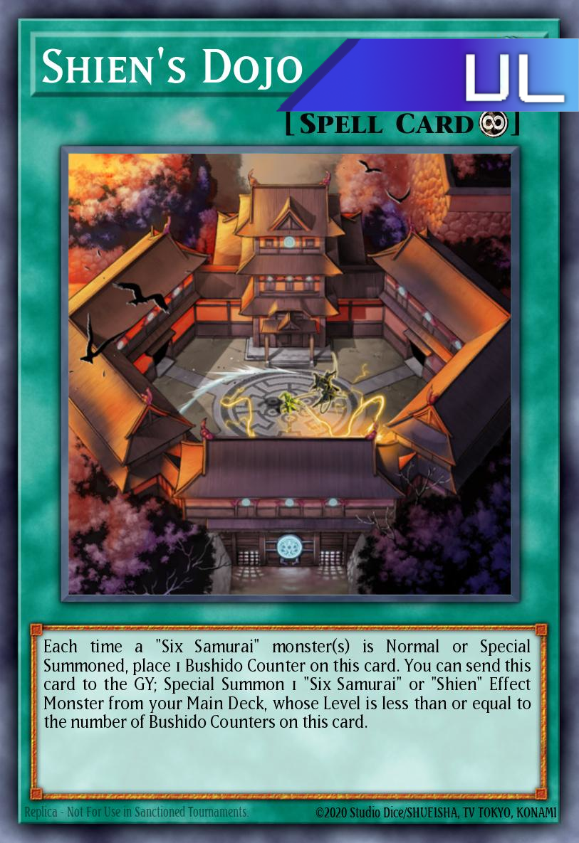 Shien’s Dojo - RA04-EN088 - 1st Edition - Ultimate Rare