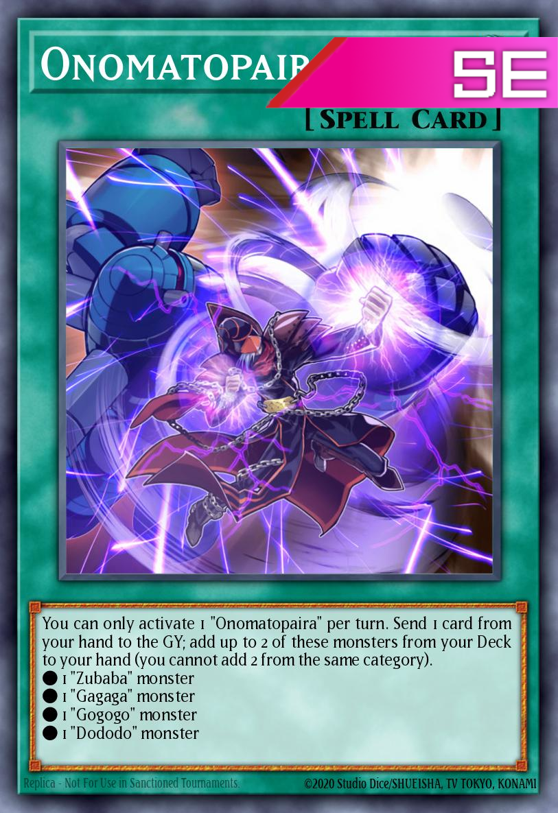 Onomatopaira - RA04-EN089 - 1st Edition - Secret Rare