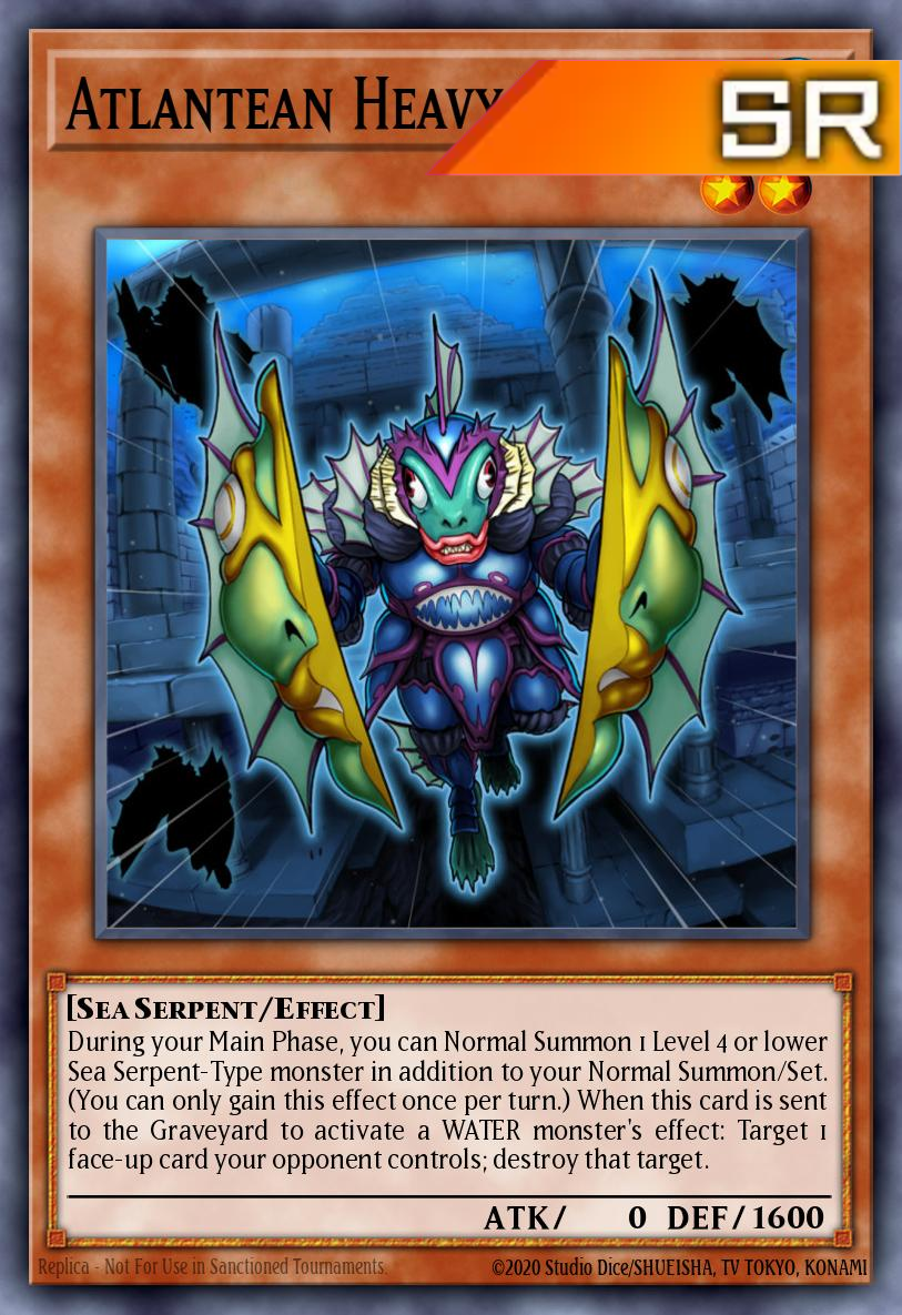 Atlantean Heavy Infantry - RA04-EN010 - 1st Edition - Super Rare