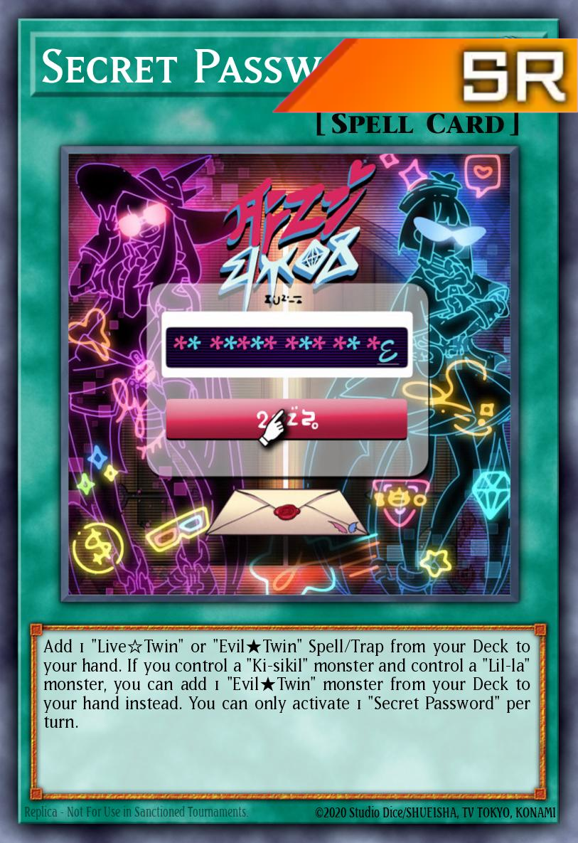 Secret Password - RA04-EN095 - 1st Edition - Super Rare