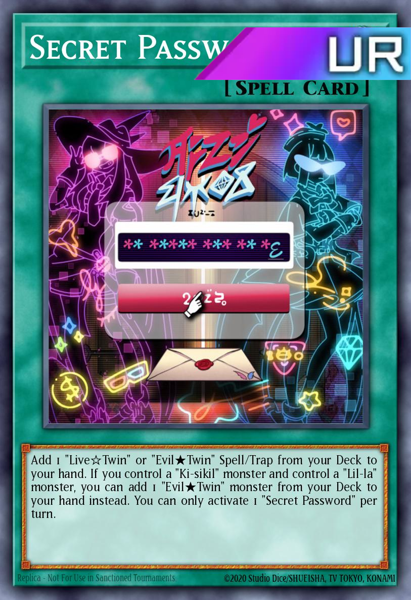 Secret Password - RA04-EN095 - 1st Edition - Ultra Rare