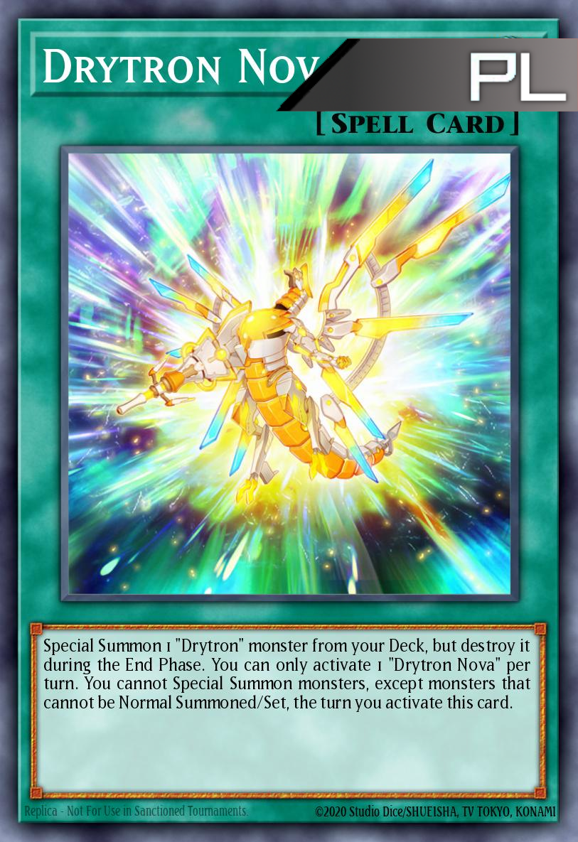 Drytron Nova - RA04-EN097 - 1st Edition - Platinum Secret Rare