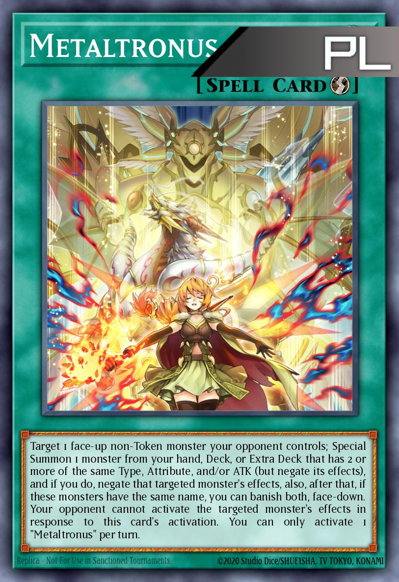 Metaltronus - RA04-EN100 - 1st Edition - Platinum Secret Rare
