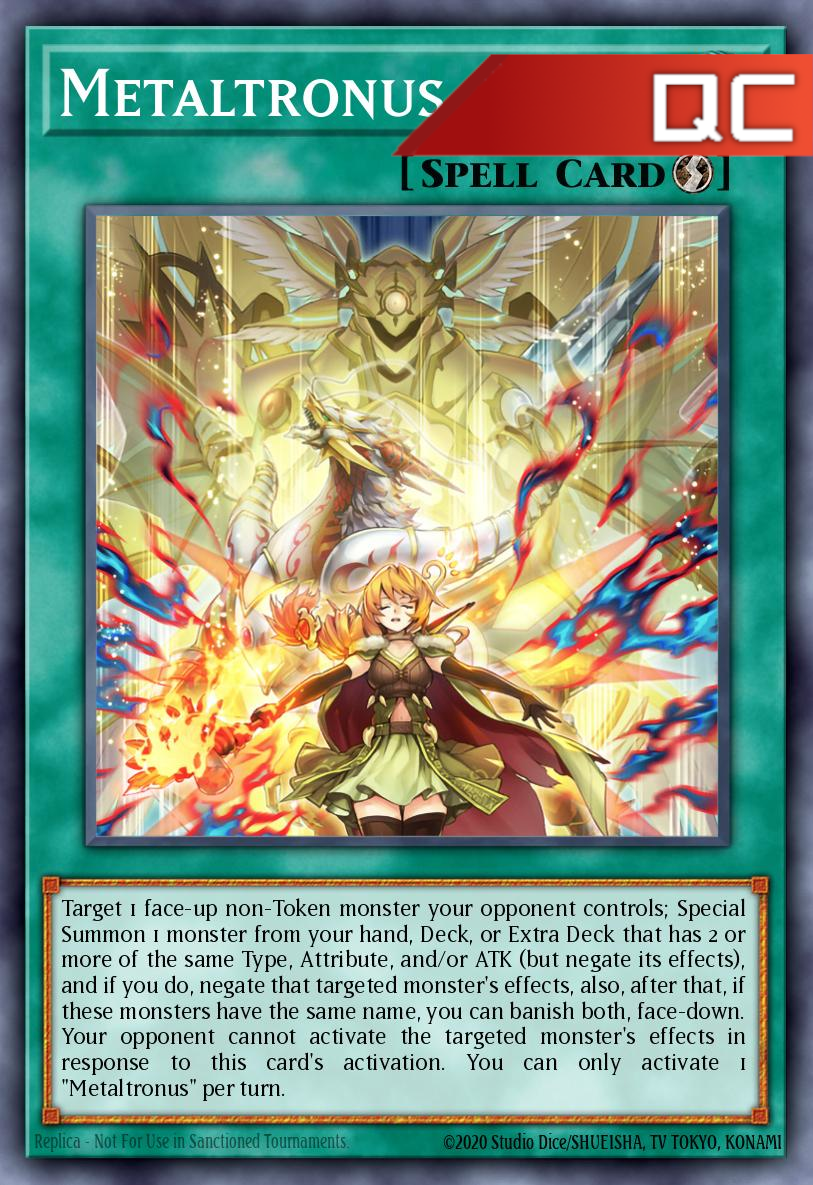 Metaltronus - RA04-EN100 - 1st Edition - Quarter Century Secret Rare