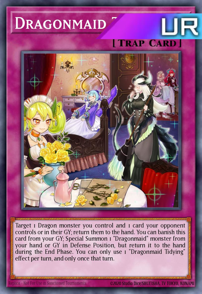 Dragonmaid Tidying - RA04-EN102 - 1st Edition - Ultra Rare