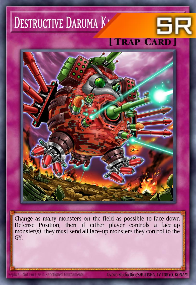 Destructive Daruma Karma Cannon - RA04-EN103 - 1st Edition - Super Rare