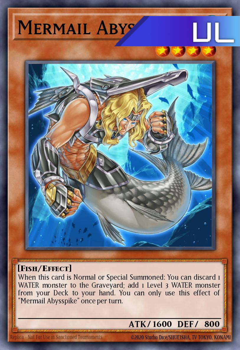 Mermail Abysspike - RA04-EN012 - 1st Edition - Ultimate Rare