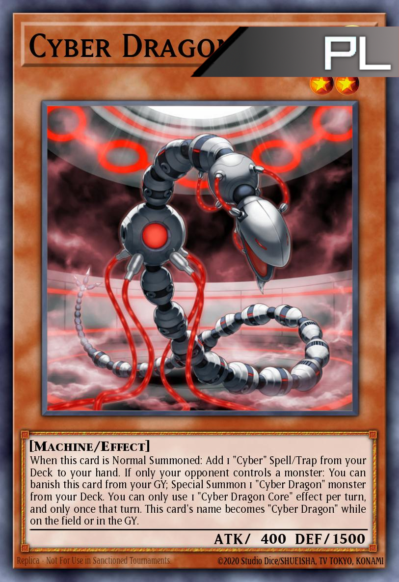 Cyber Dragon Core - RA04-EN013 - 1st Edition - Platinum Secret Rare