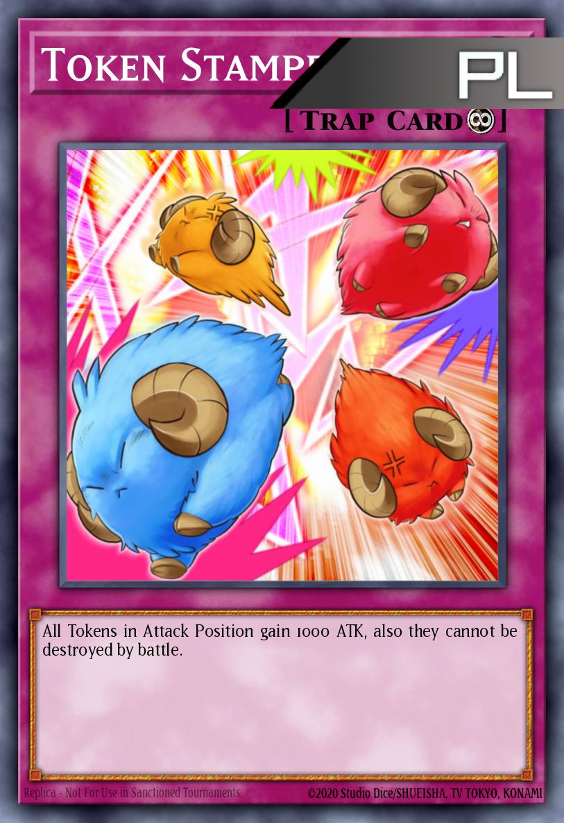 Token Stampede - RA04-EN149 - 1st Edition - Platinum Secret Rare