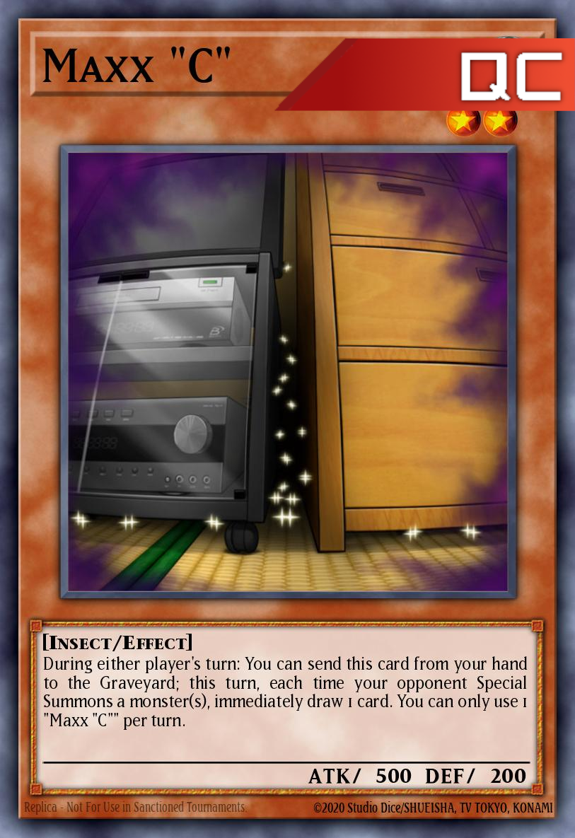 Maxx “C” - RA04-EN150 - 1st Edition - Quarter Century Secret Rare