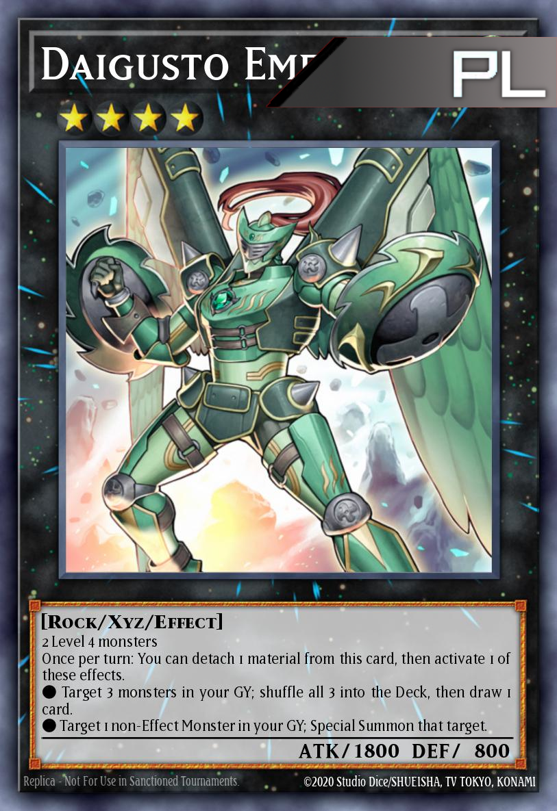 Daigusto Emeral - RA04-EN163 - 1st Edition - Platinum Secret Rare