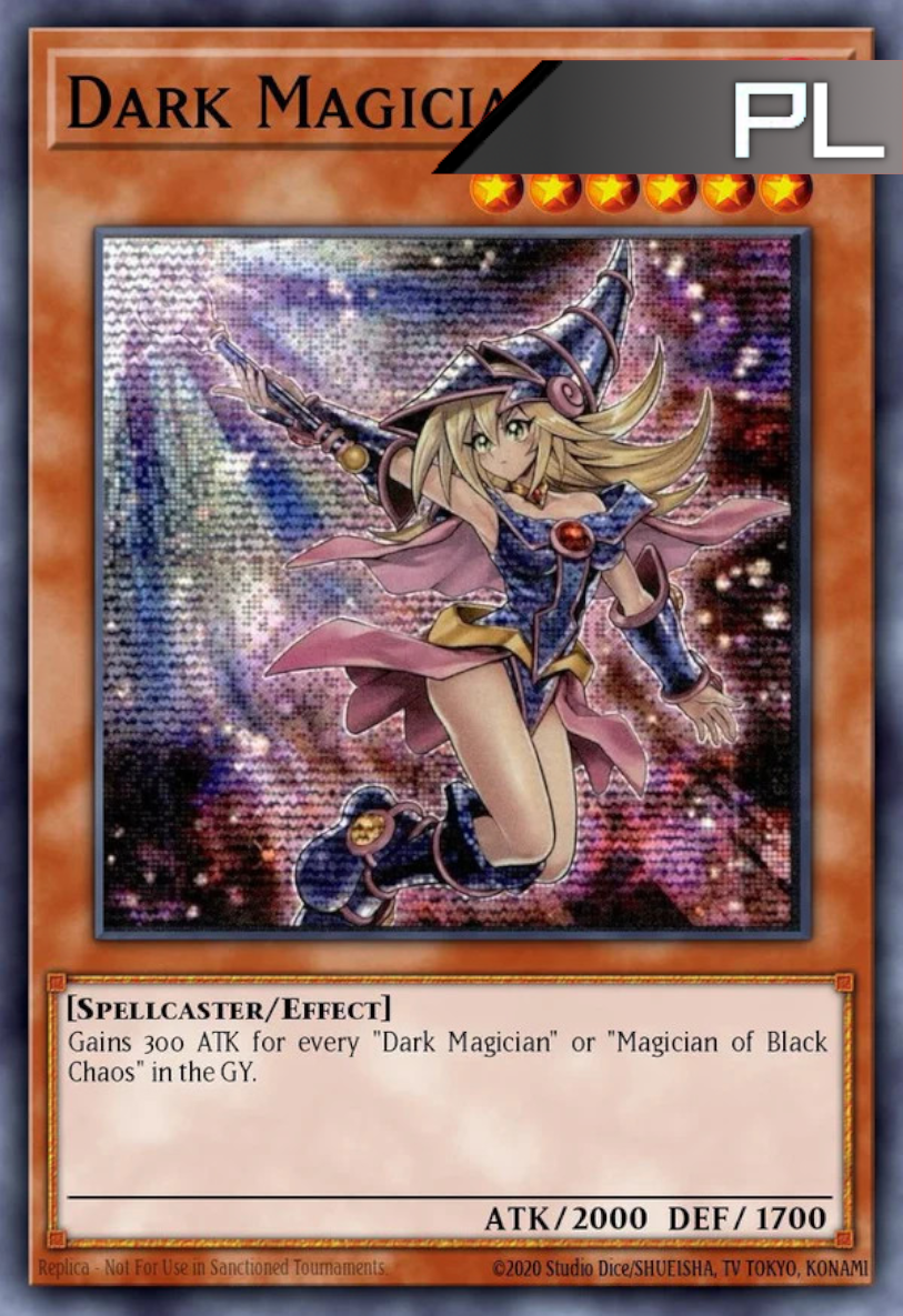 Dark Magician Girl (25th Anniversary Artwork) - RA04-EN107 - 1st Edition - Platinum Secret Rare