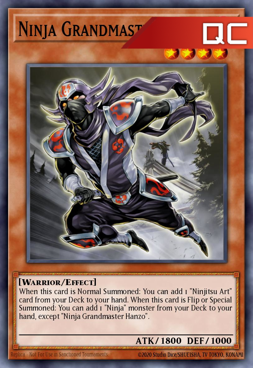 Ninja Grandmaster Hanzo - RA04-EN173 - 1st Edition - Quarter Century Secret Rare