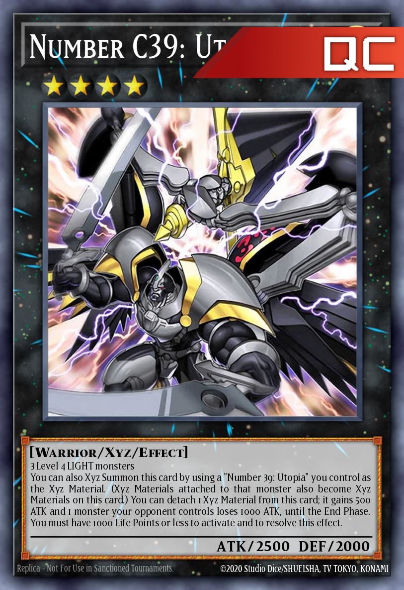 Number C39: Utopia Ray - RA04-EN174 - 1st Edition - Quarter Century Secret Rare