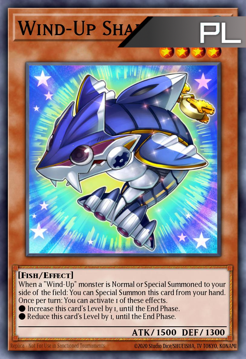 Wind-Up Shark - RA04-EN180 - 1st Edition - Platinum Secret Rare