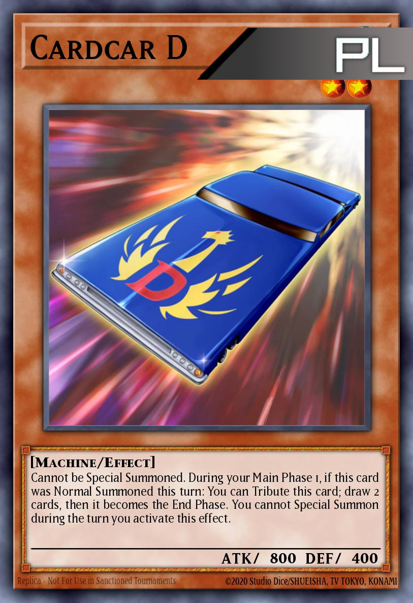 Cardcar D - RA04-EN181 - 1st Edition - Platinum Secret Rare