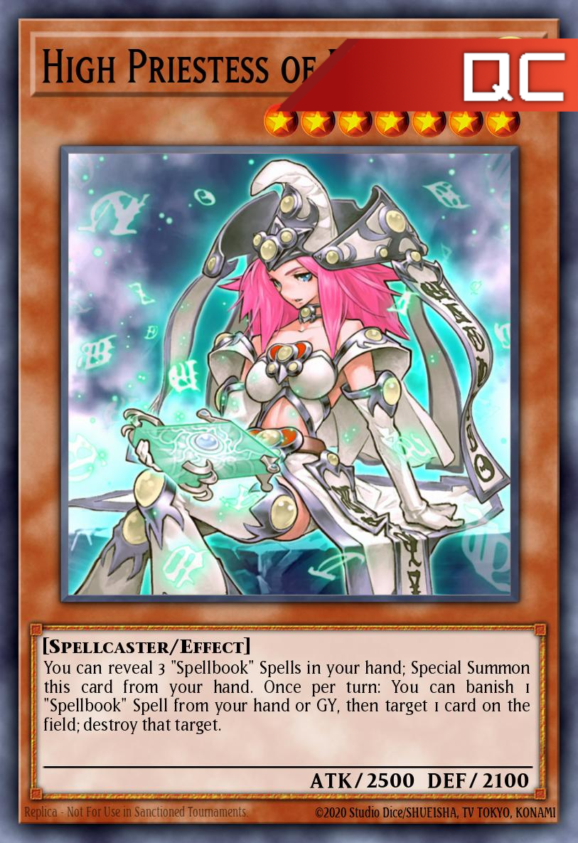 High Priestess of Prophecy - RA04-EN184 - 1st Edition - Quarter Century Secret Rare