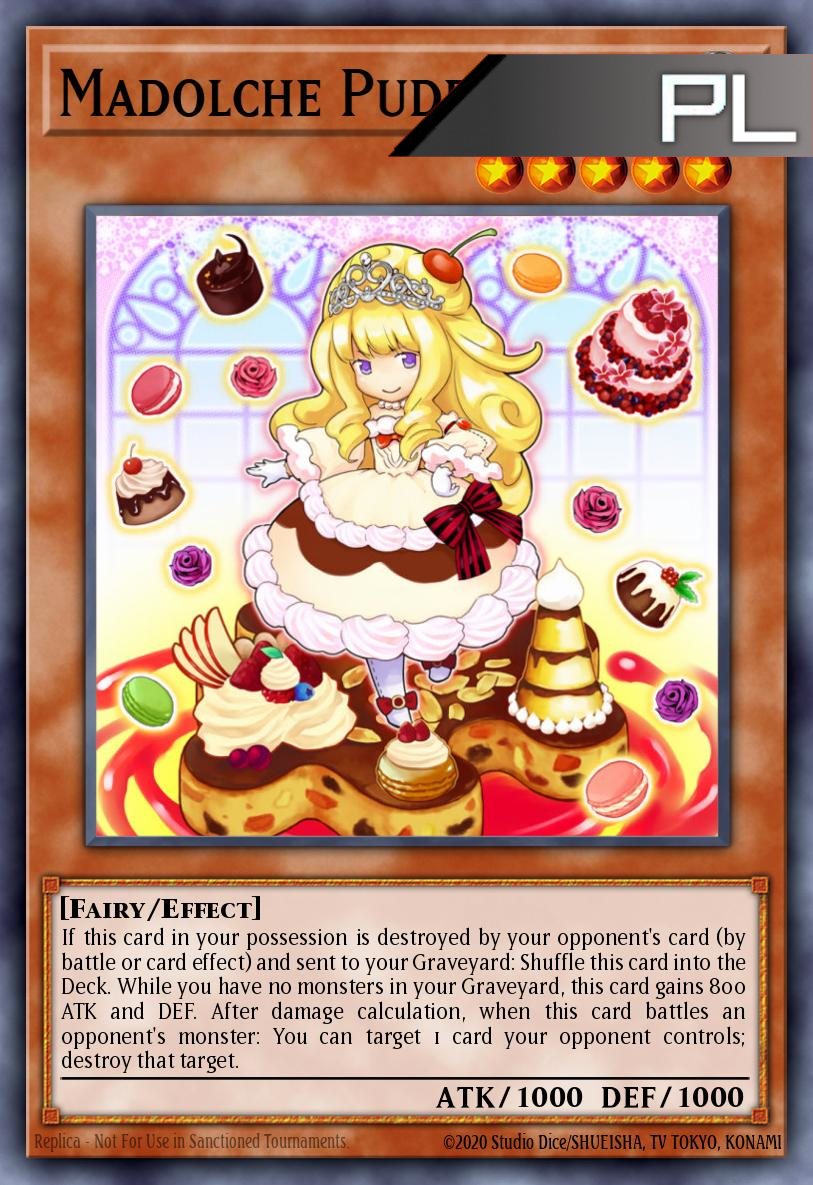 Madolche Puddingcess - RA04-EN186 - 1st Edition - Platinum Secret Rare