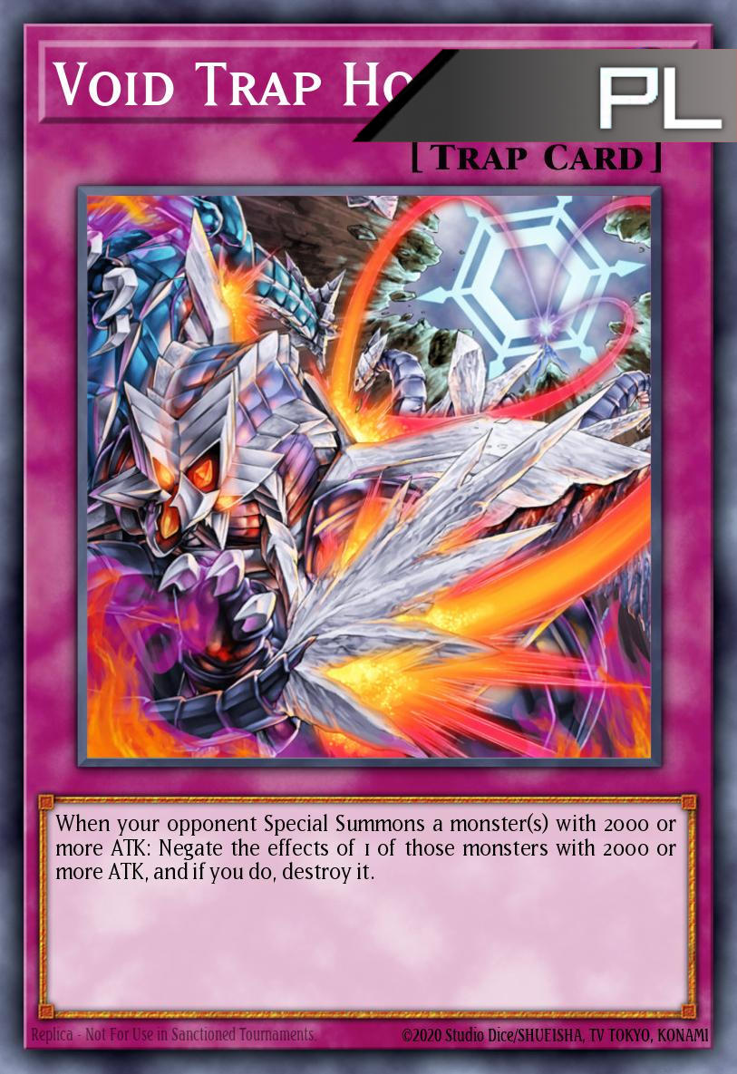 Void Trap Hole - RA04-EN190 - 1st Edition - Platinum Secret Rare