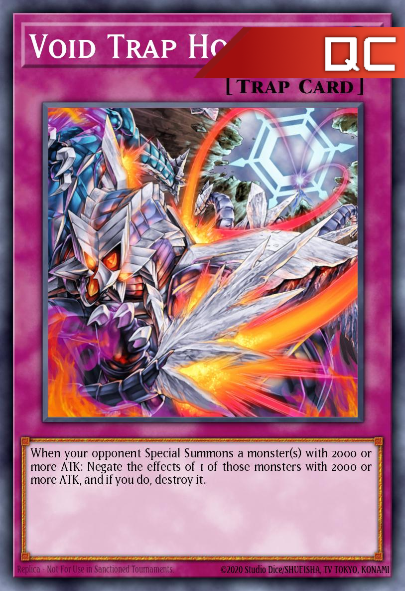 Void Trap Hole - RA04-EN190 - 1st Edition - Quarter Century Secret Rare
