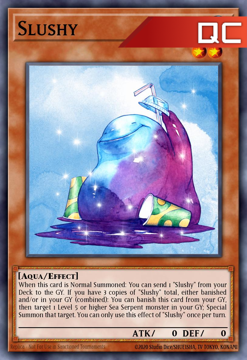 Slushy - RA04-EN196 - 1st Edition - Quarter Century Secret Rare