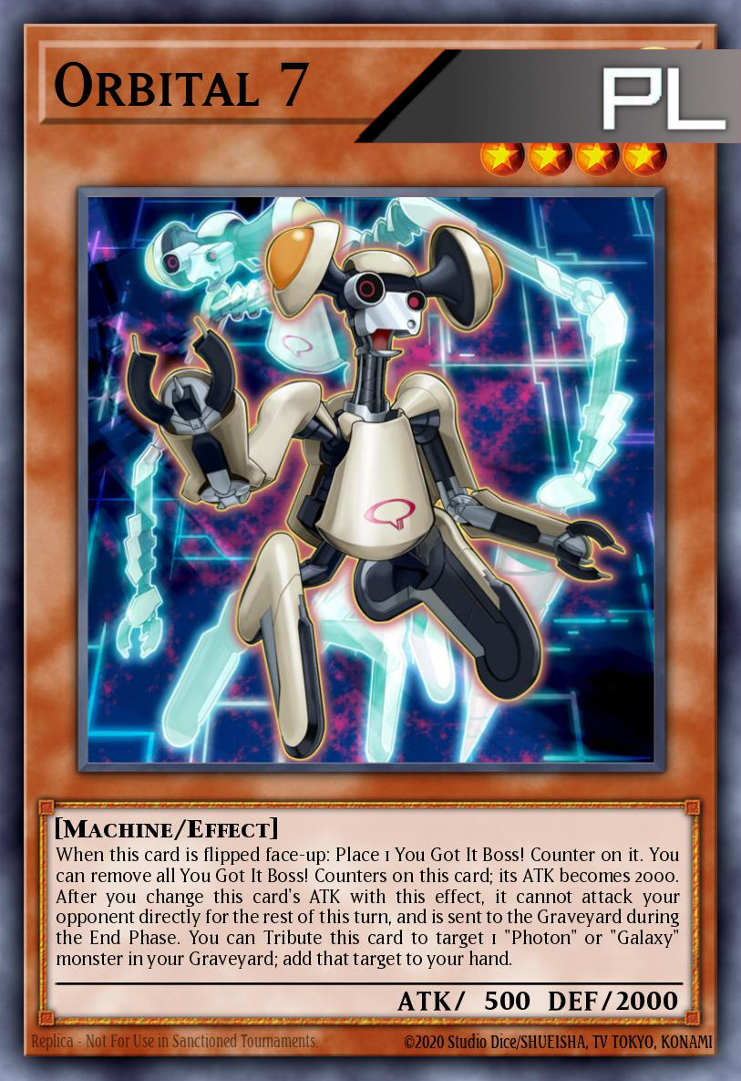 Orbital 7 - RA04-EN197 - 1st Edition - Platinum Secret Rare