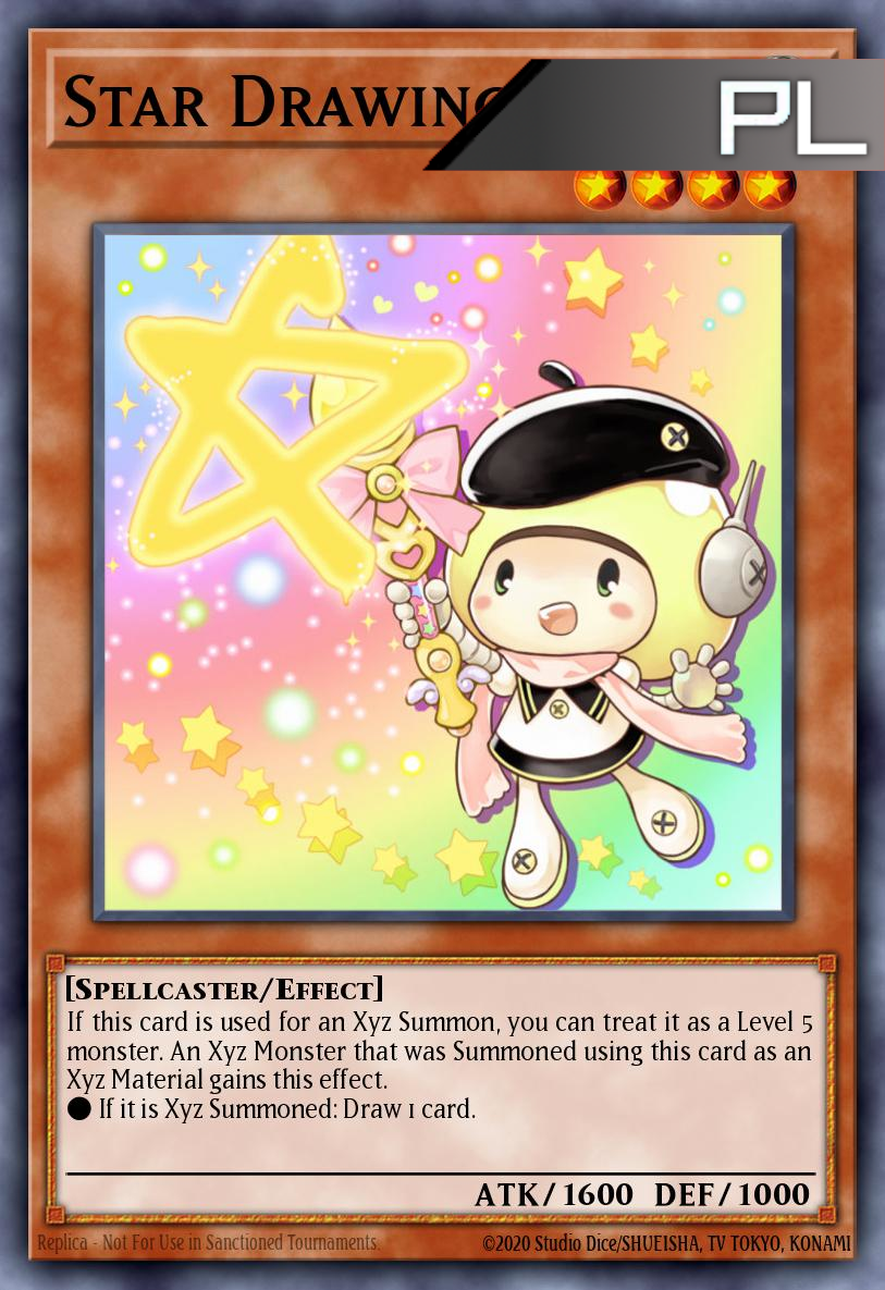 Star Drawing - RA04-EN199 - 1st Edition - Platinum Secret Rare