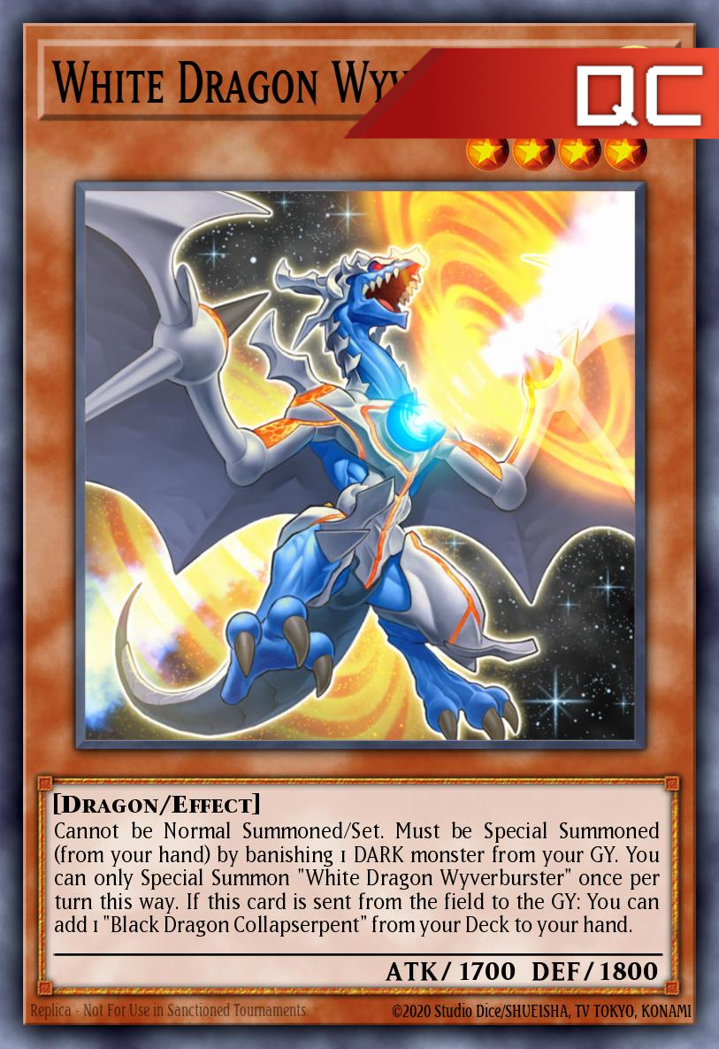 White Dragon Wyverburster - RA04-EN203 - 1st Edition - Quarter Century Secret Rare
