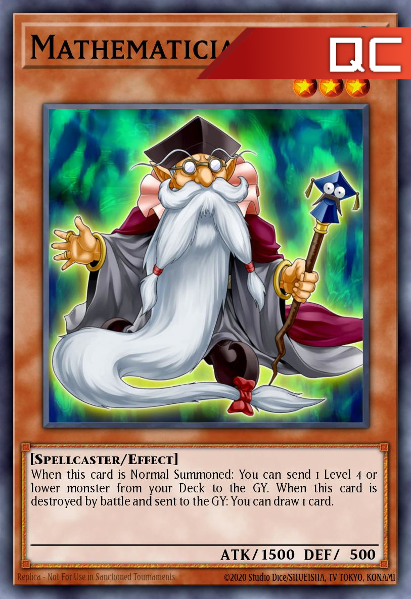 Mathematician - RA04-EN223 - 1st Edition - Quarter Century Secret Rare