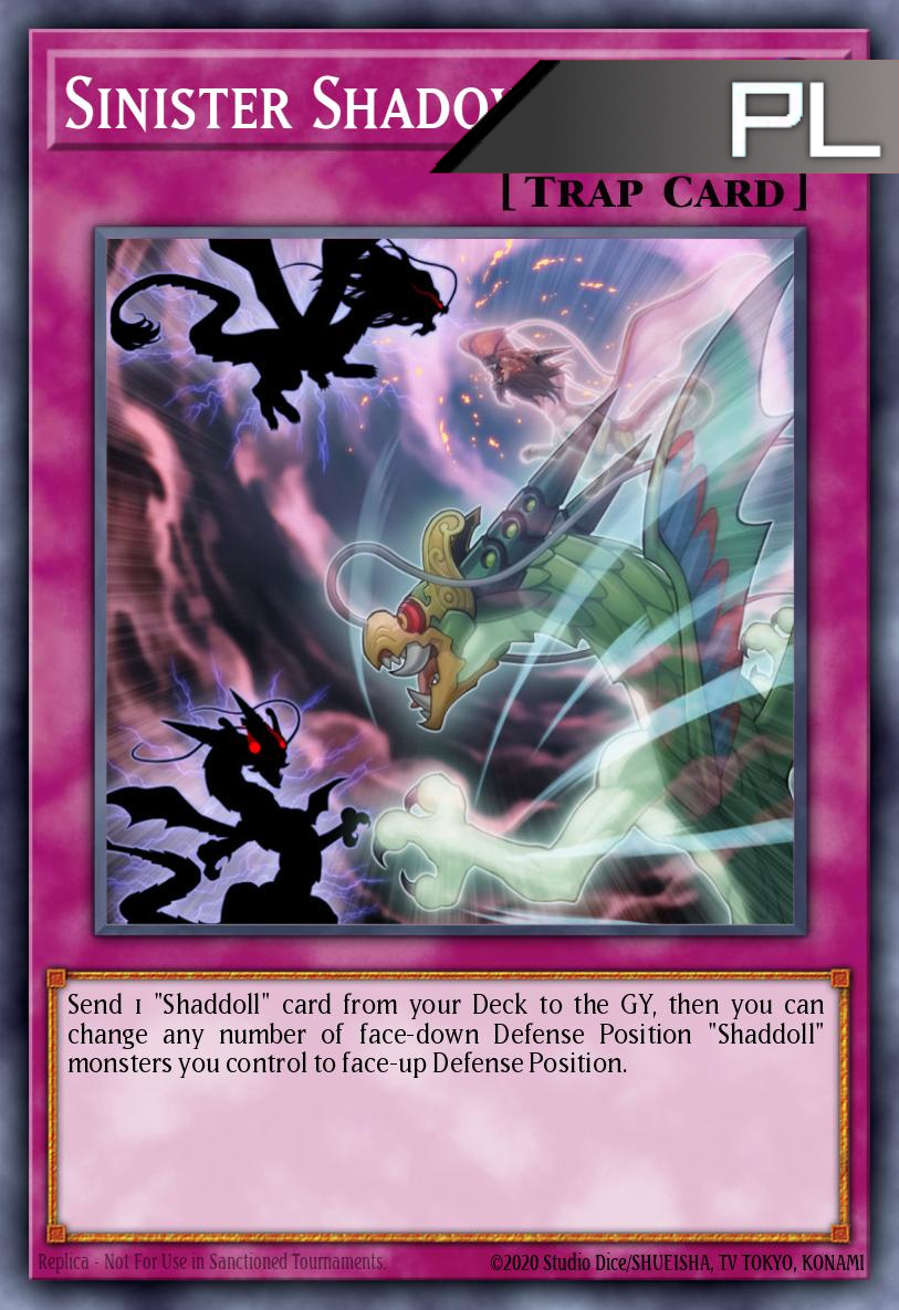 Sinister Shadow Games - RA04-EN232 - 1st Edition - Platinum Secret Rare