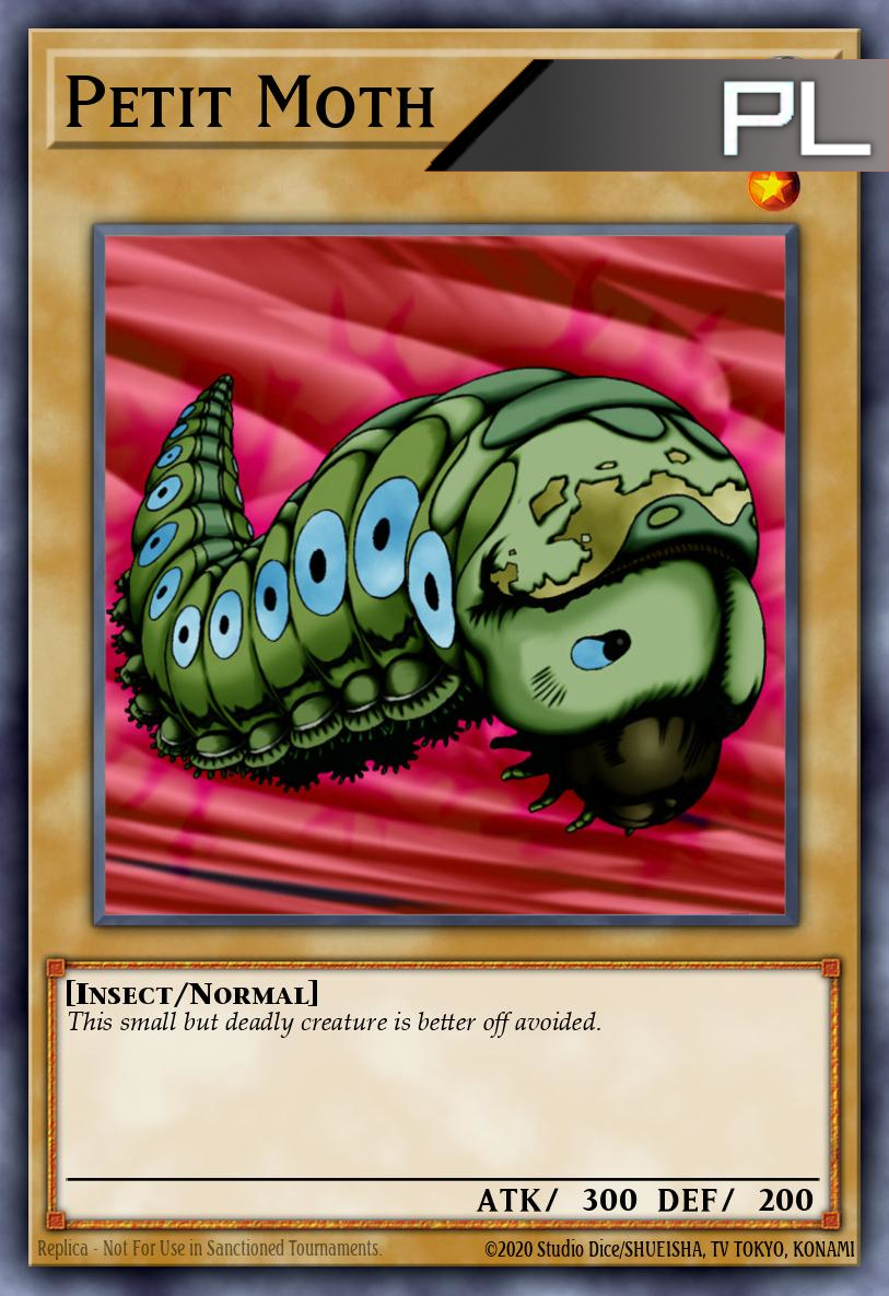 Petit Moth - RA04-EN111 - 1st Edition - Platinum Secret Rare