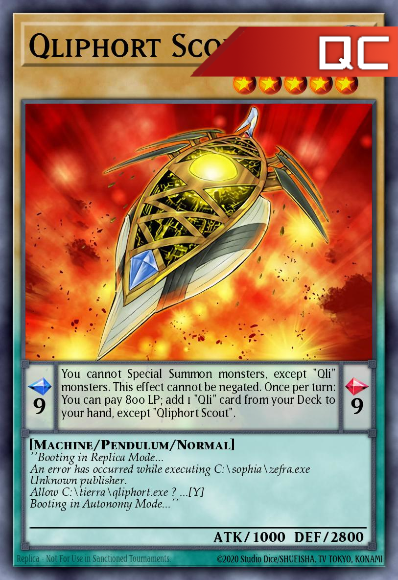 Qliphort Scout - RA04-EN236 - 1st Edition - Quarter Century Secret Rare