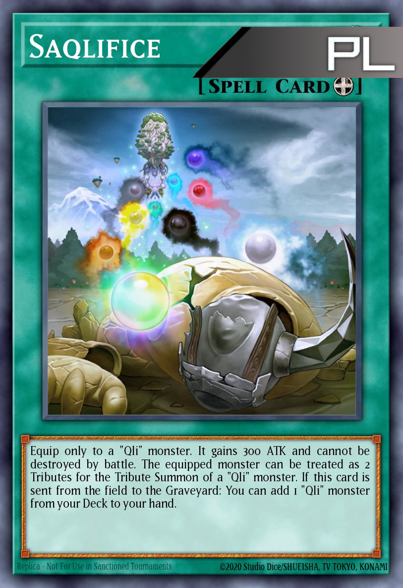 Saqlifice - RA04-EN238 - 1st Edition - Platinum Secret Rare