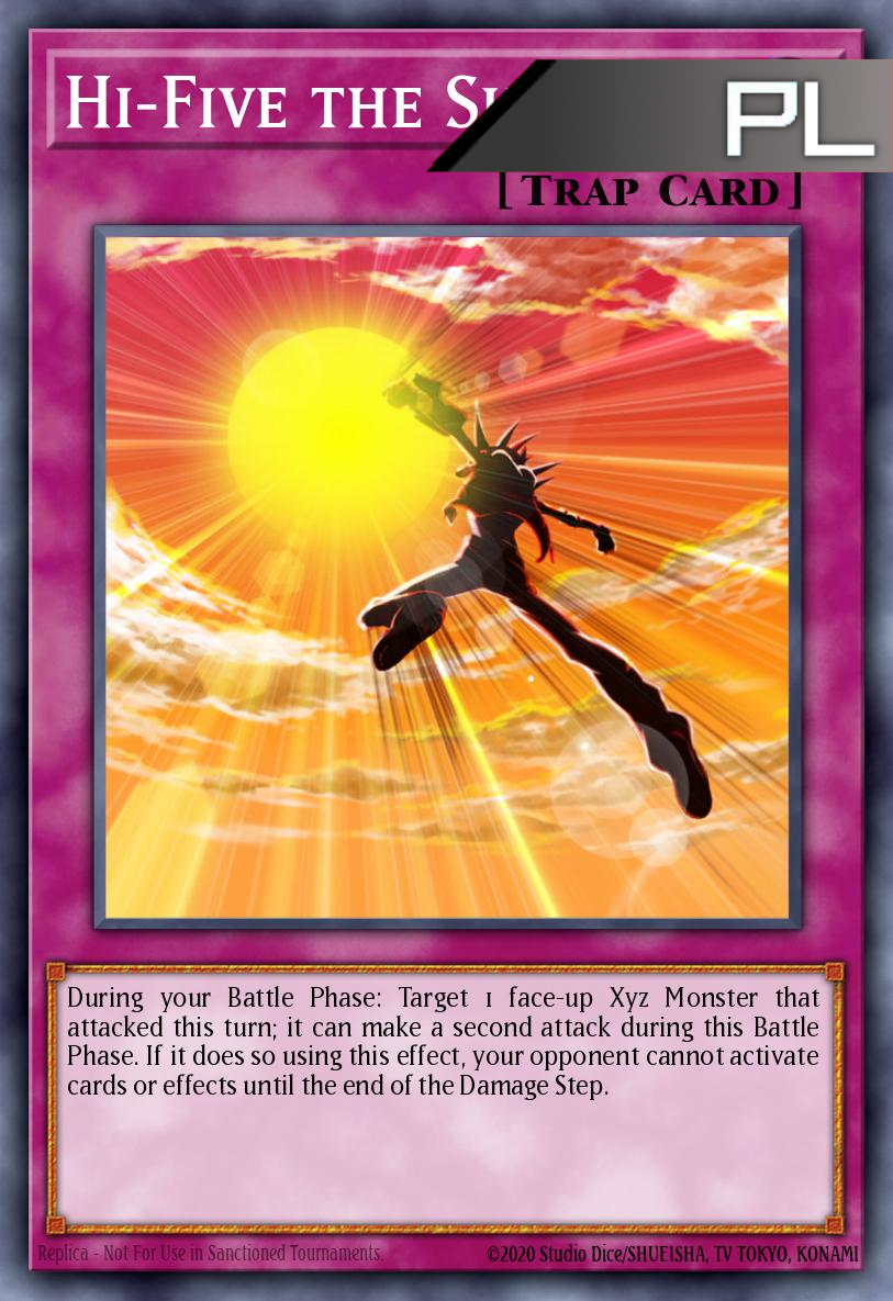 Hi-Five the Sky - RA04-EN239 - 1st Edition - Platinum Secret Rare