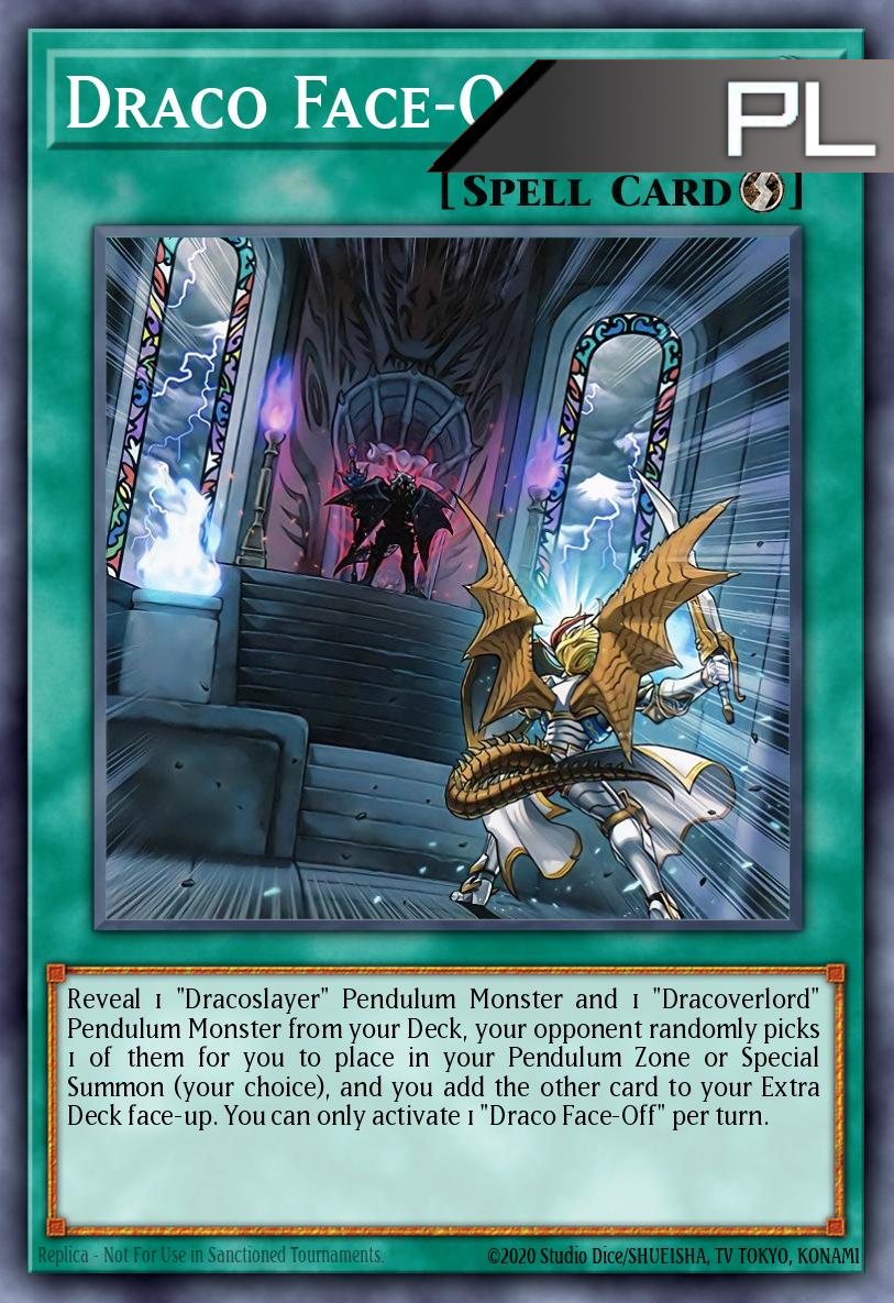 Draco Face-Off - RA04-EN262 - 1st Edition - Platinum Secret Rare