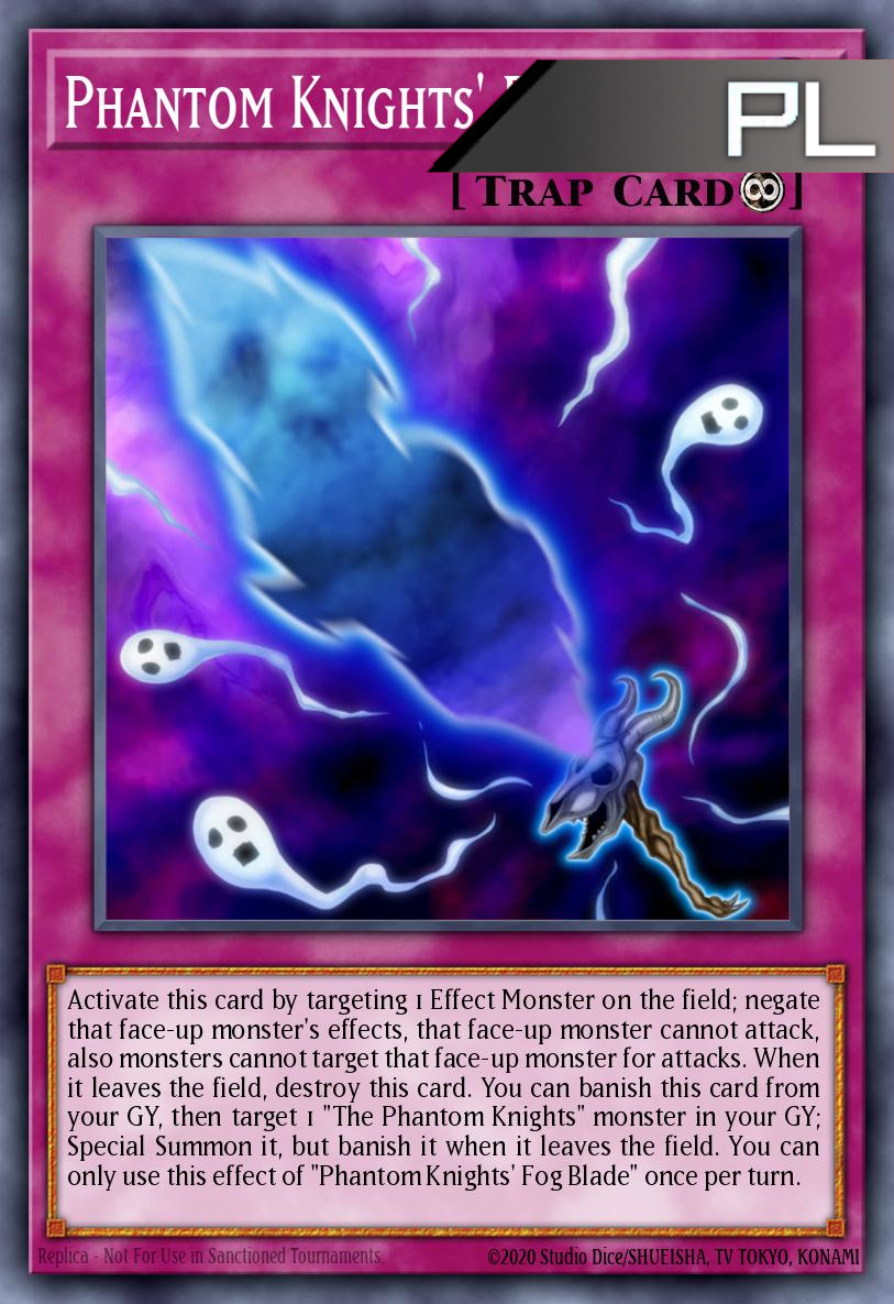 Phantom Knights’ Fog Blade - RA04-EN264 - 1st Edition - Platinum Secret Rare