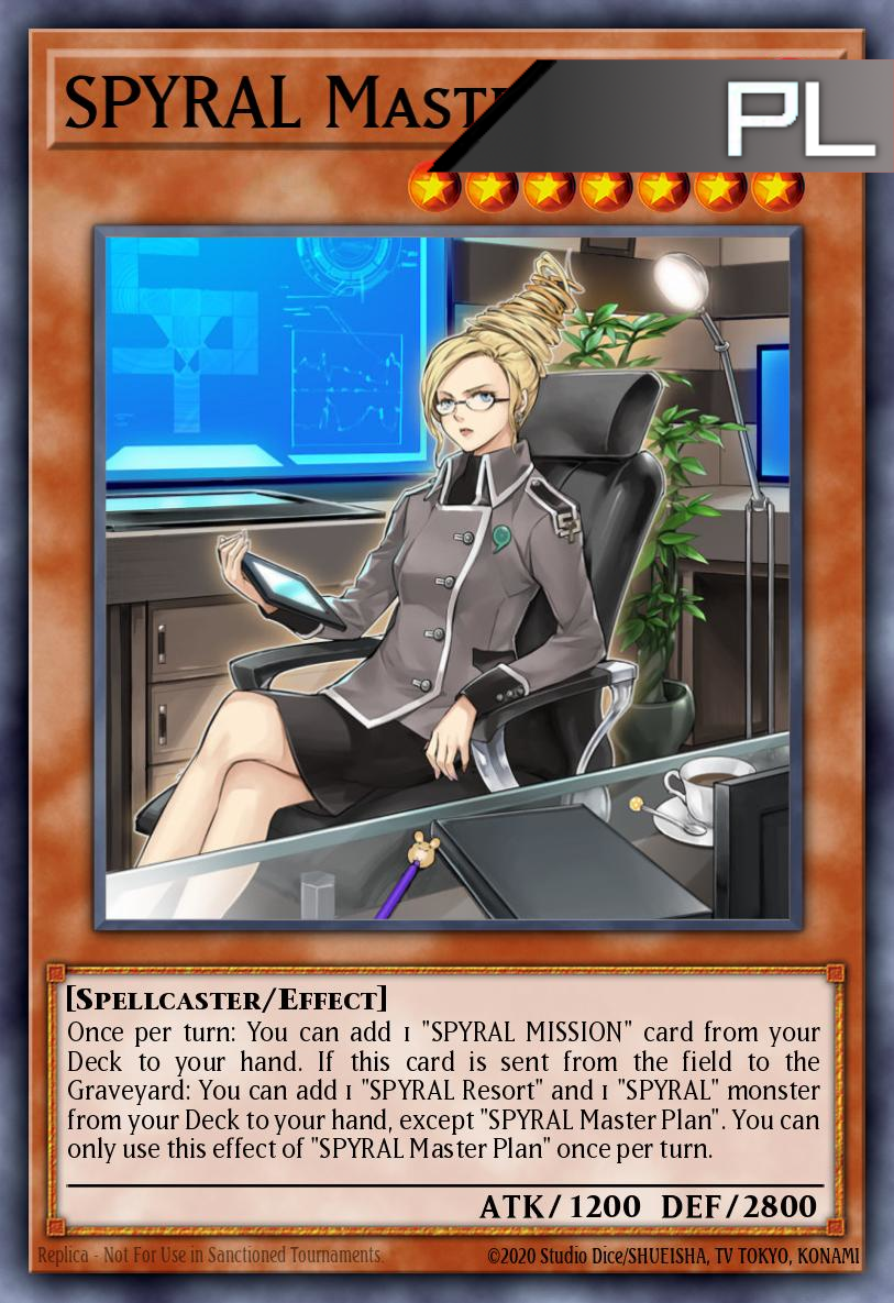 SPYRAL Master Plan - RA04-EN276 - 1st Edition - Platinum Secret Rare