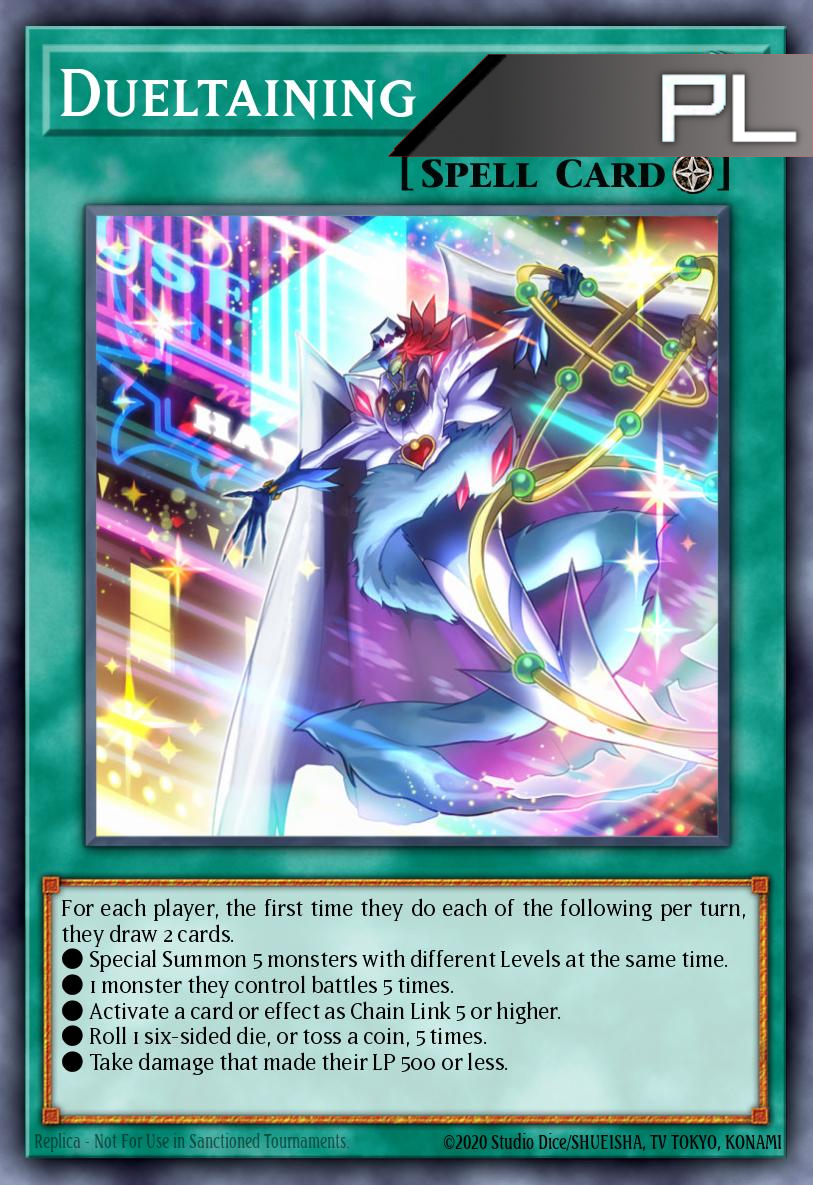 Dueltaining - RA04-EN286 - 1st Edition - Platinum Secret Rare